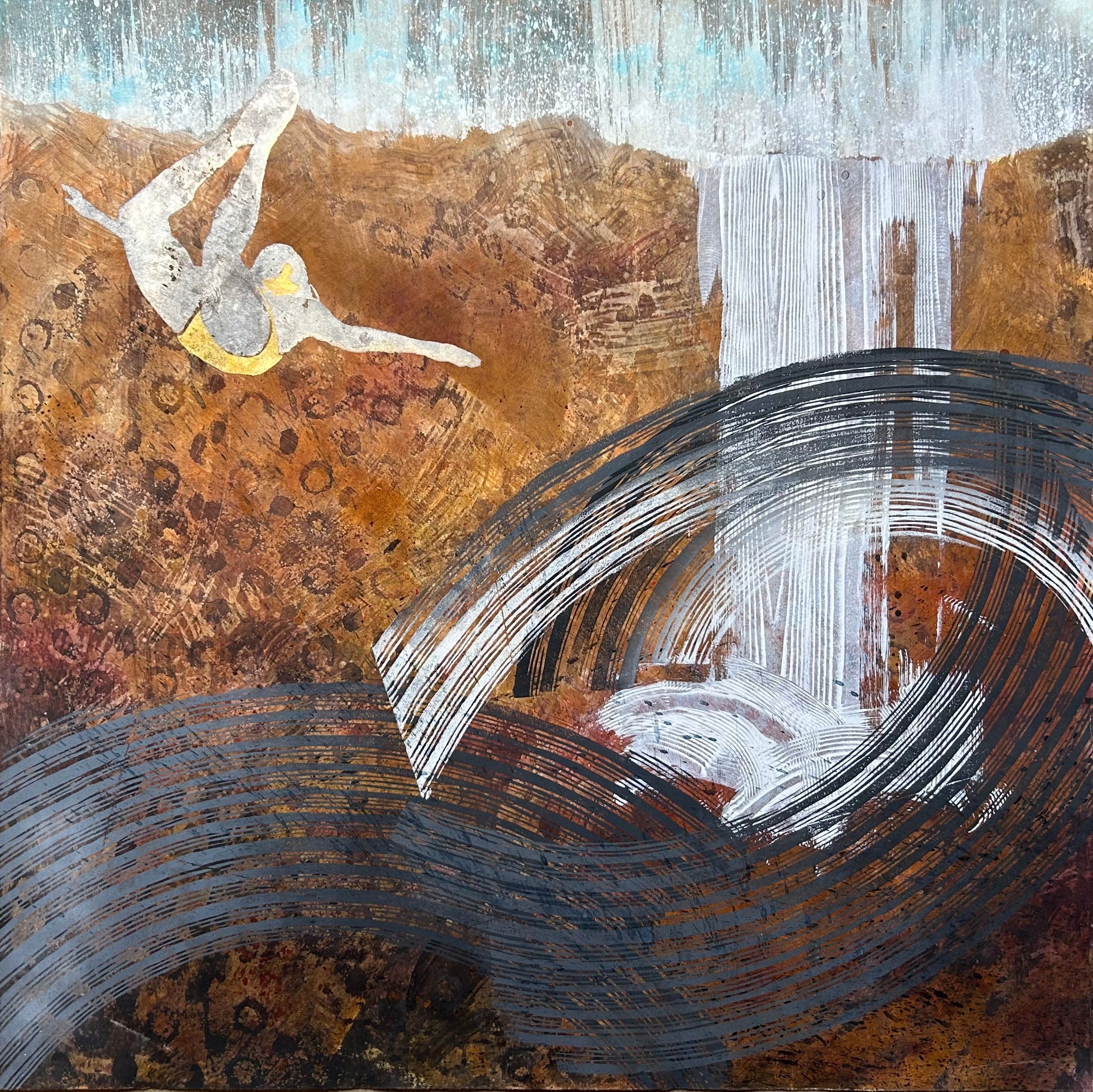 Ahupua'a Updraft by Carol Bennett - Tiffany's Art Agency - Carol Bennett