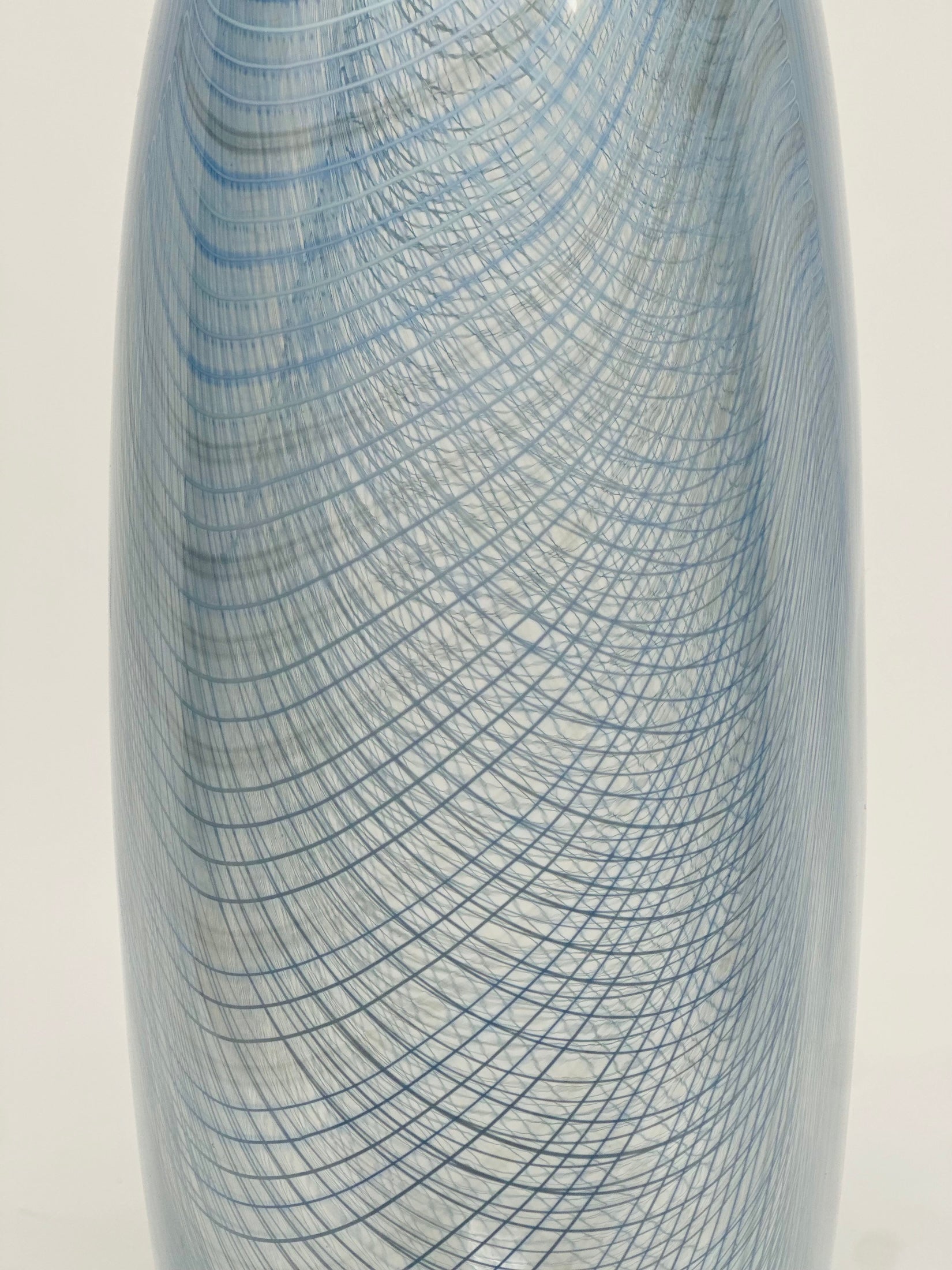 Blue White Net by Tobias Mohl