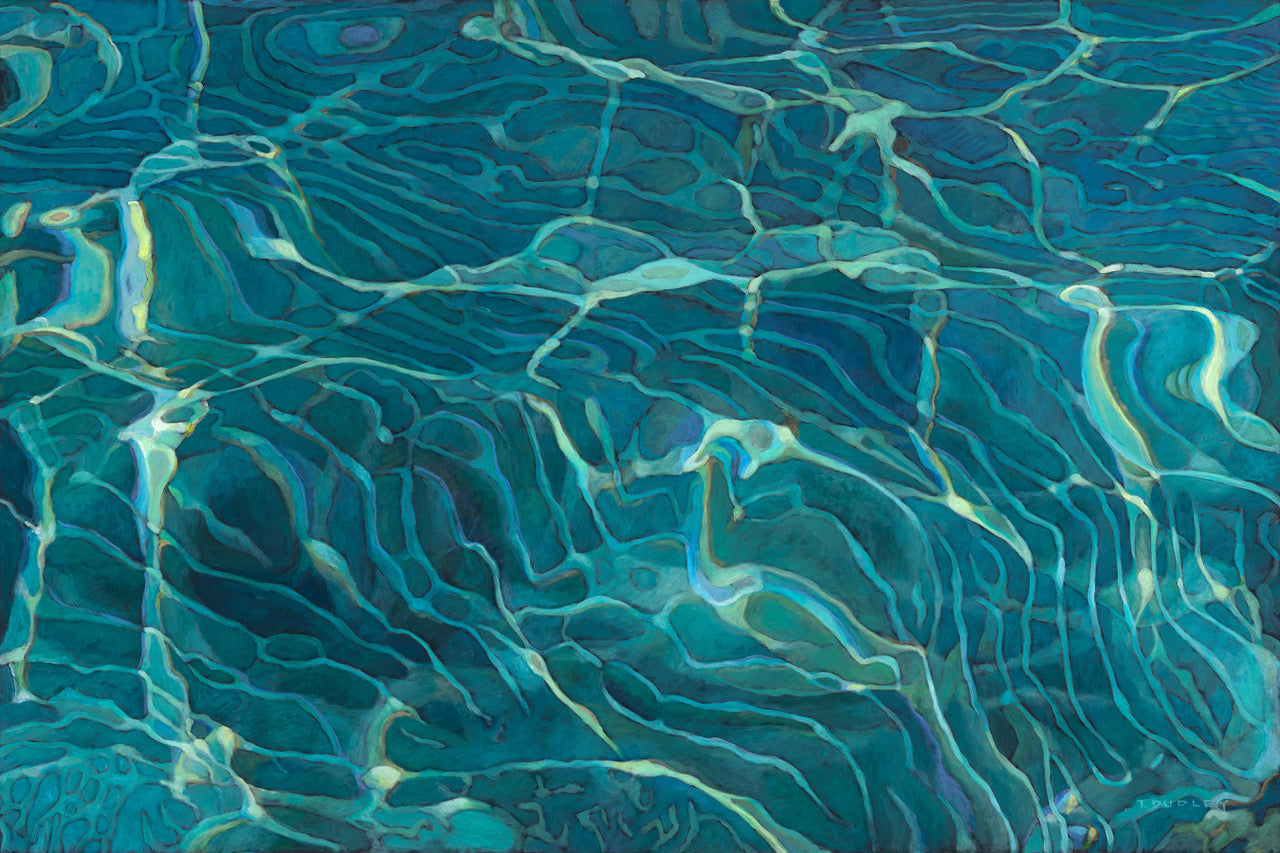 Climb Through the Tide by Tracy Dudley - Tiffany's Art Agency - Tracy Dudley