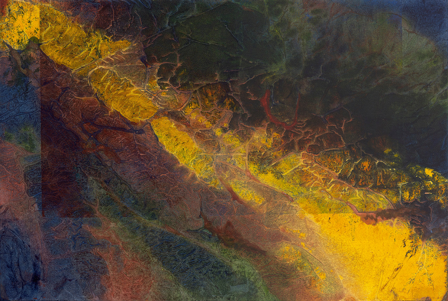 A Deep Crevasse by Patrice Federspiel - Tiffany's Art Agency - Patrice Federspiel