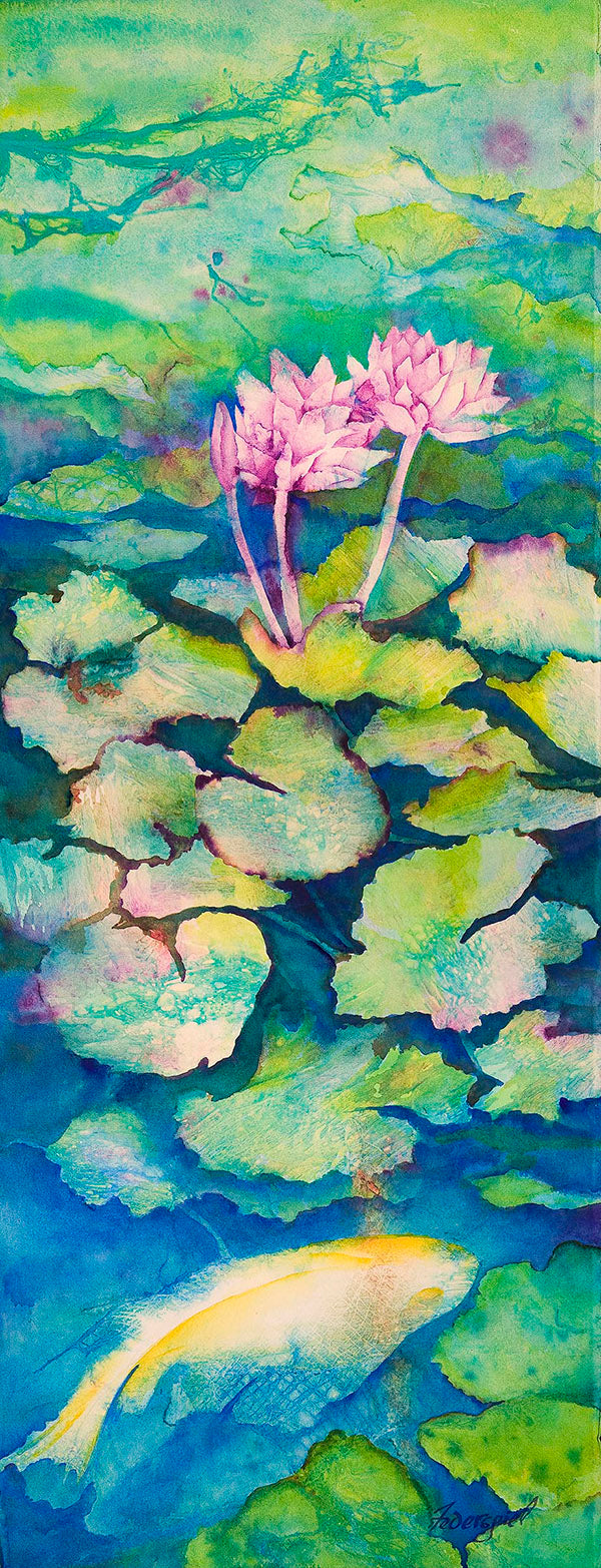 Free & Easy Koi by Patrice Federspiel - Tiffany's Art Agency - Patrice Federspiel