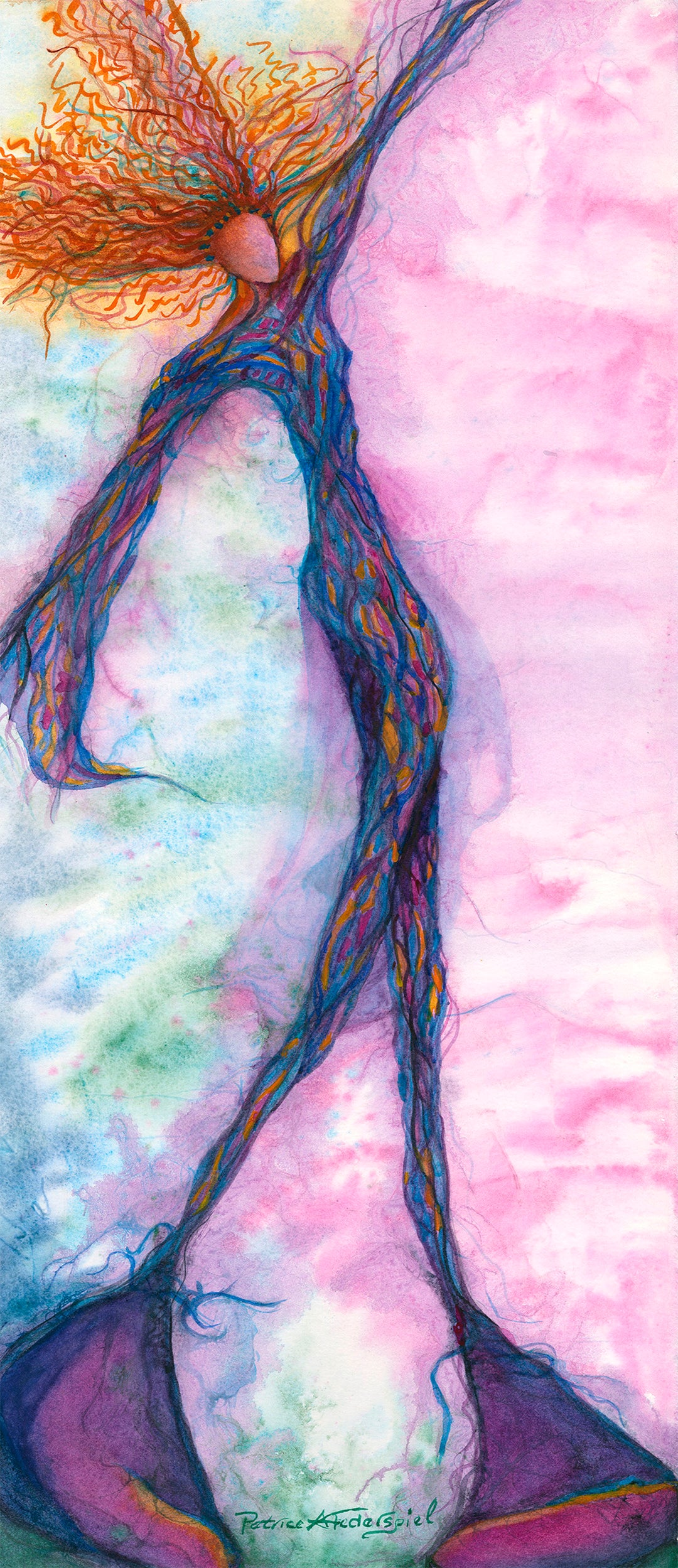 Stepping Out by Patrice Federspiel - Tiffany's Art Agency - Patrice Federspiel
