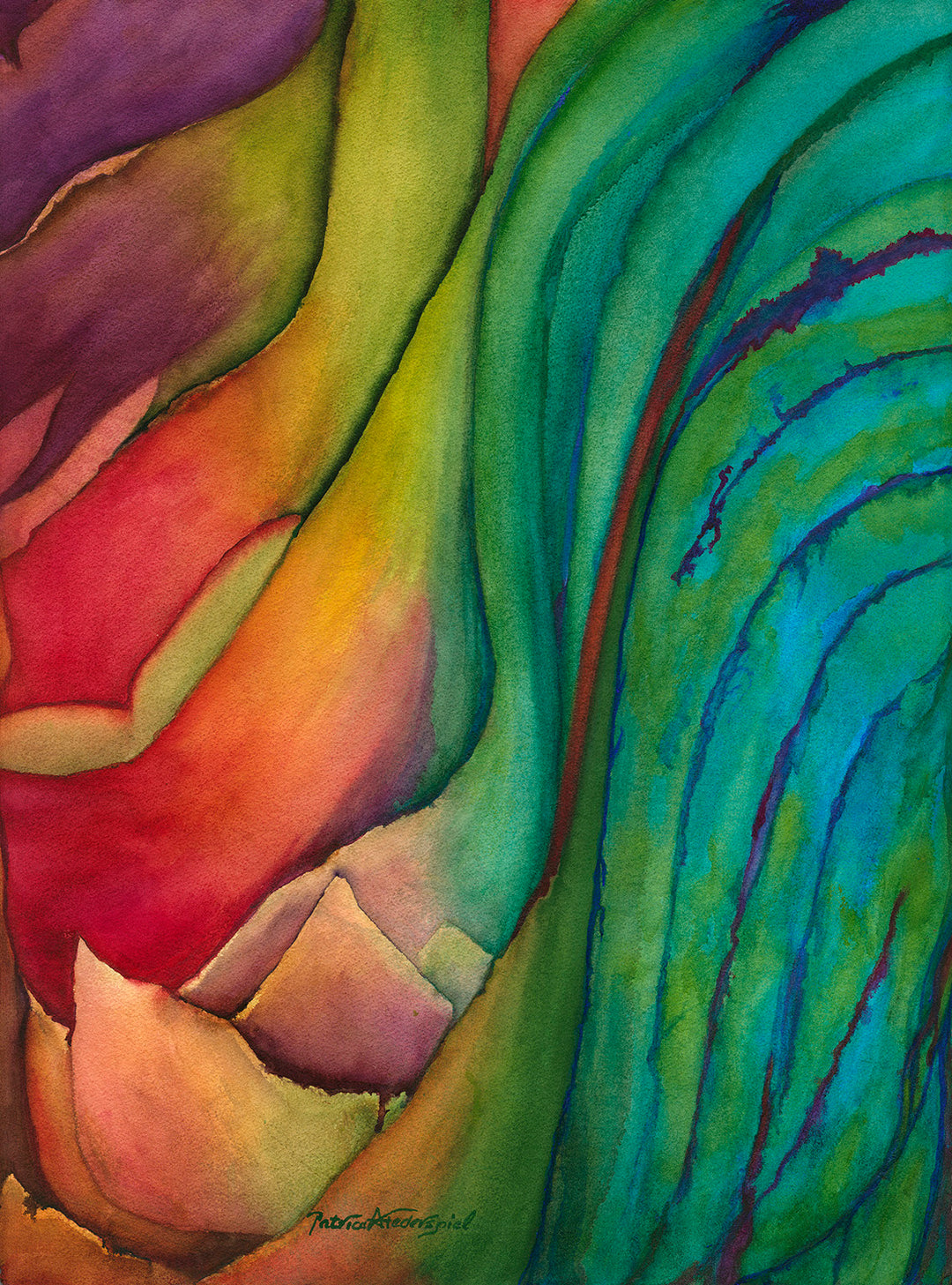 Traveler's Rainbow by Patrice Federspiel - Tiffany's Art Agency - Patrice Federspiel