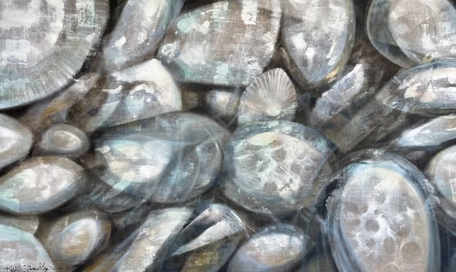 Shells & Pebbles by Kristie Kosmides - Tiffany's Art Agency - Kristie Kosmides