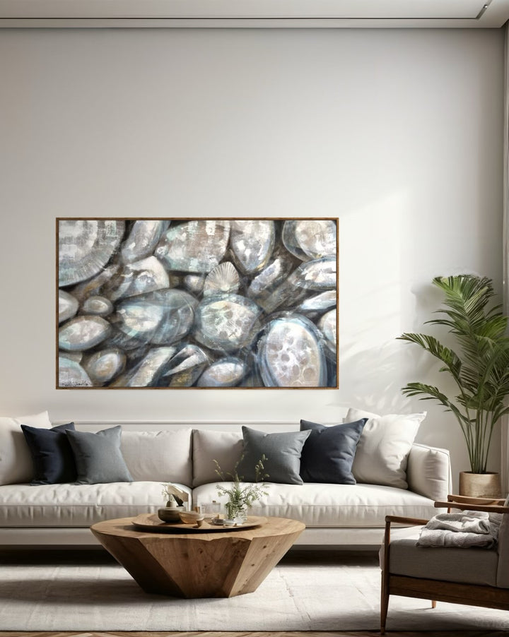 Shells & Pebbles by Kristie Kosmides - Tiffany's Art Agency - Kristie Kosmides
