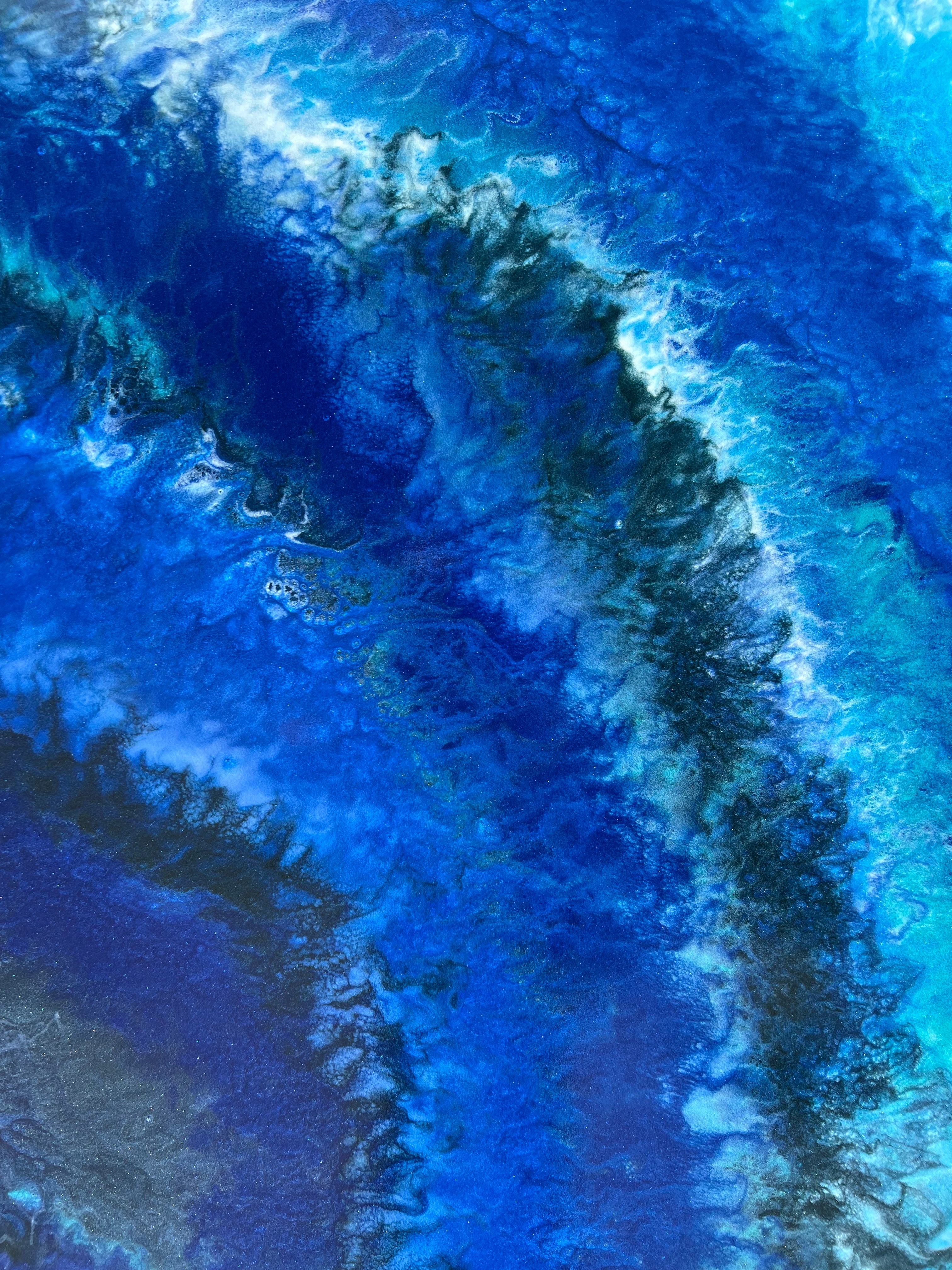Incoming Wave by Timothy Allan Shafto - Tiffany's Art Agency - Timothy Allan Shafto