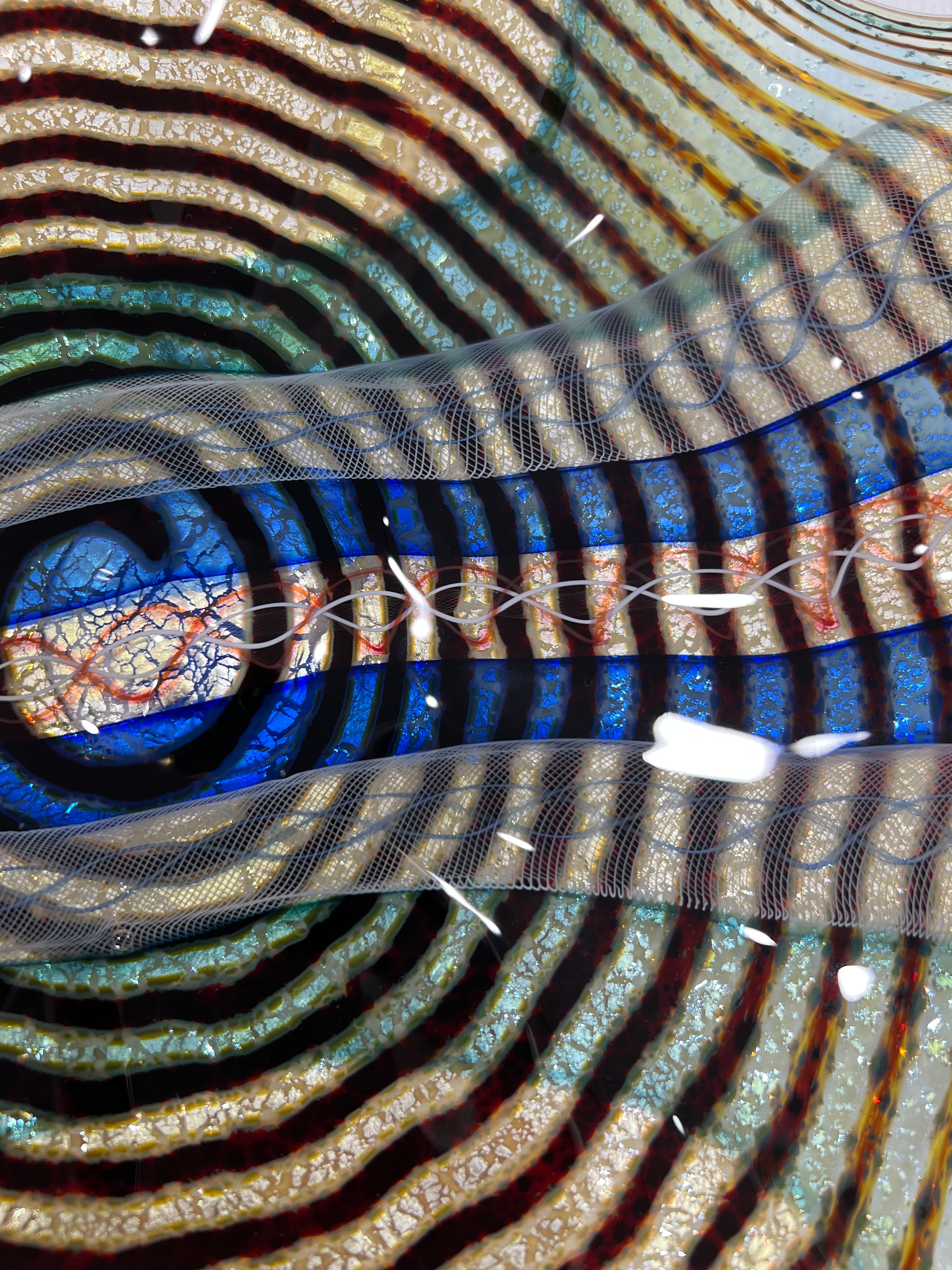 Passage Wall Platter 3 by Jordan Brant - Tiffany's Art Agency - Jordan Brant