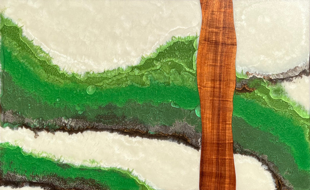Luscious Greens 1 by Timothy Allan Shafto - Tiffany's Art Agency - Timothy Allan Shafto