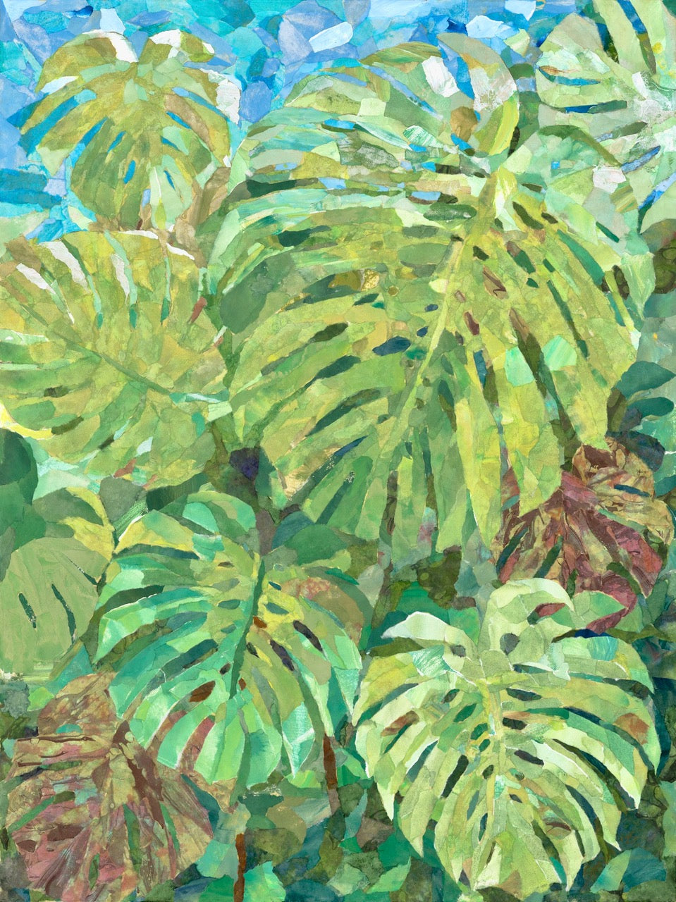 Monstera Delicioso by Mary Spears - Tiffany's Art Agency - Mary Spears