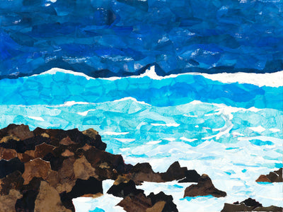 Morning Surf Off Puako by Mary Spears - Tiffany's Art Agency - Mary Spears