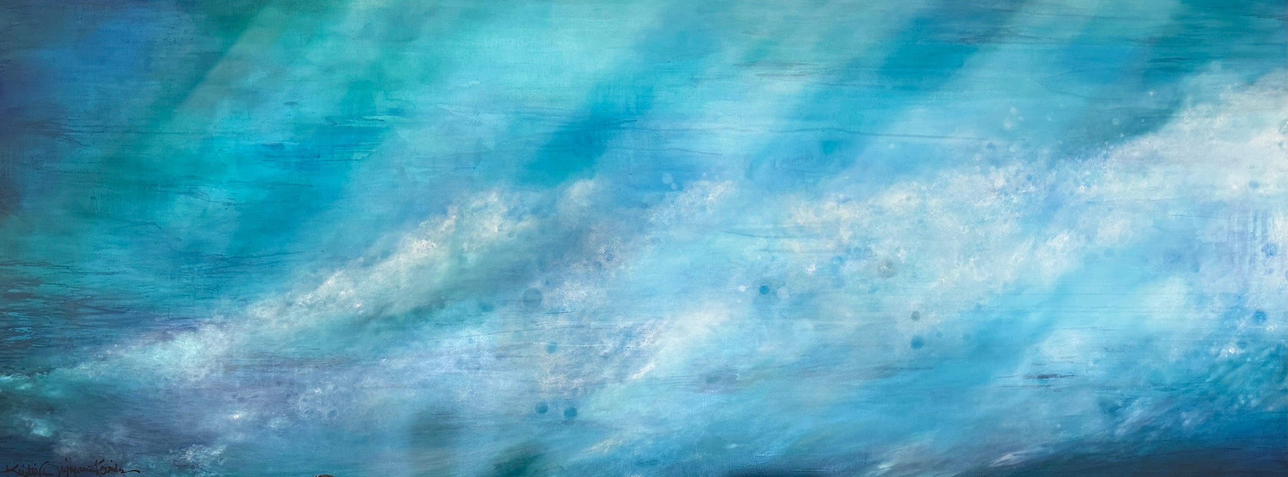 Ocean Lover by Kristie Fujiyama Kosmides - Tiffany's Art Agency - Kristie Kosmides
