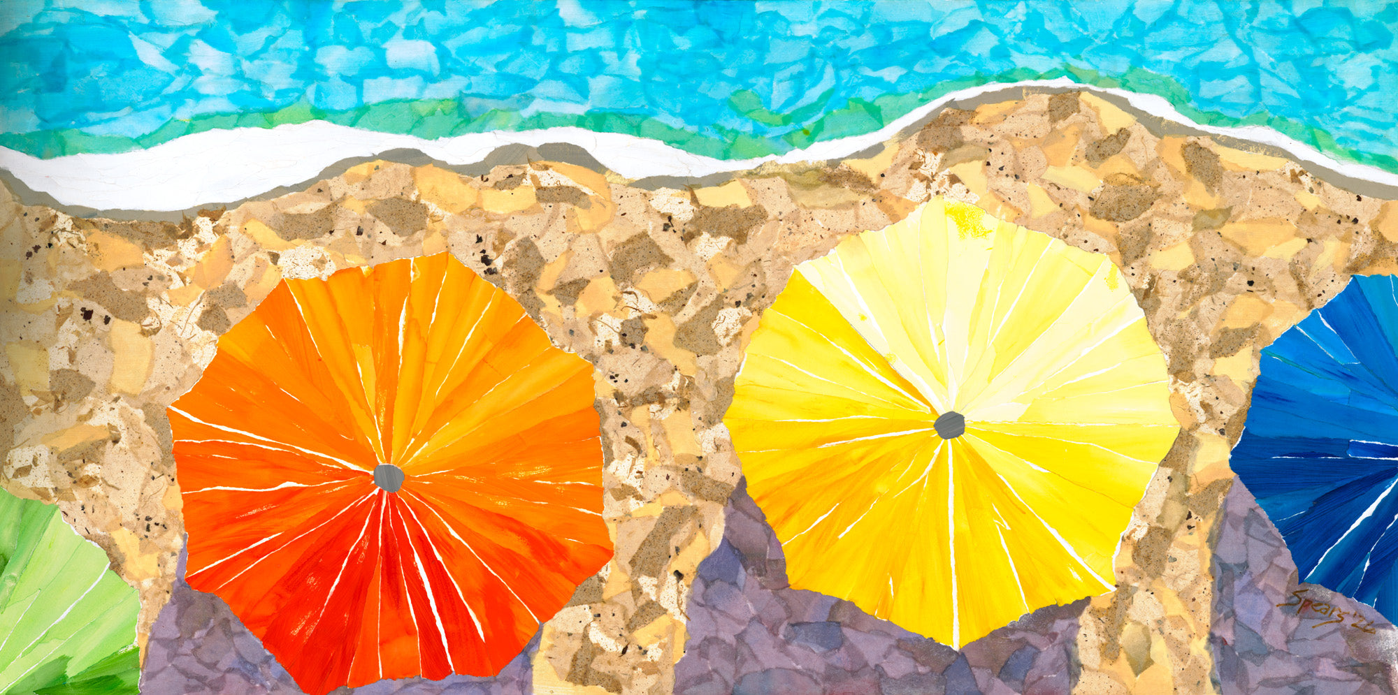 Umbrella Afternoon by Mary Spears - Tiffany's Art Agency