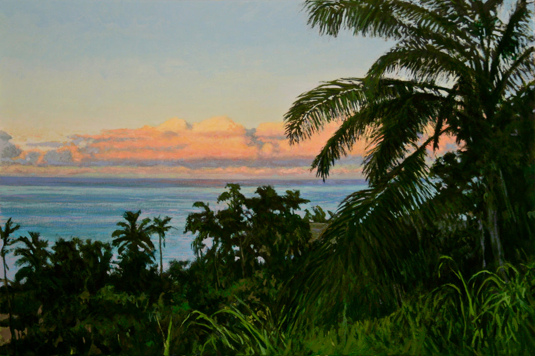 Sunset Reflected in the East by Peter Loftus - Tiffany's Art Agency - Peter Loftus