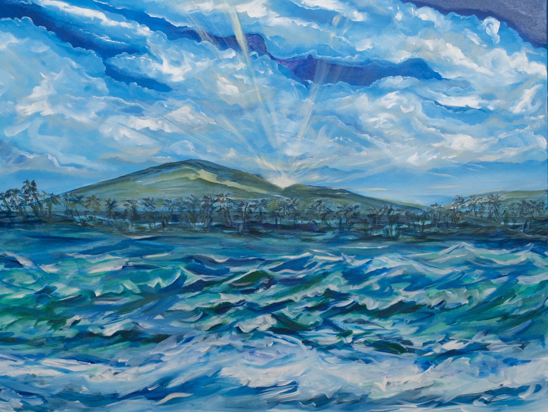 Symphony of the Sunrise by Valeria Mastrascusa - Tiffany's Art Agency - Valeria Mastrascusa