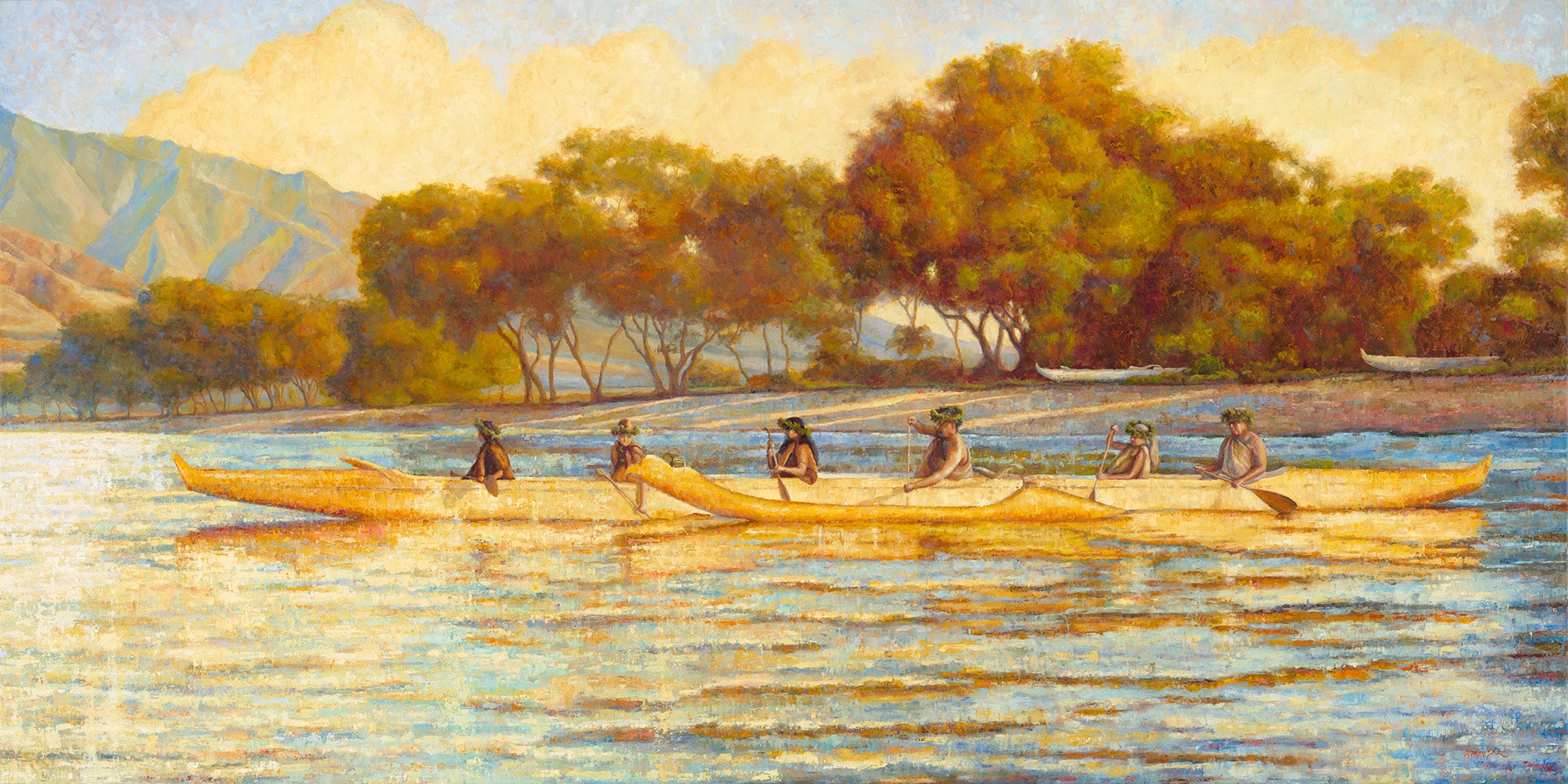 Waiwai Ohana by Jeanne Bitz - Tiffany's Art Agency - Jeanne Bitz