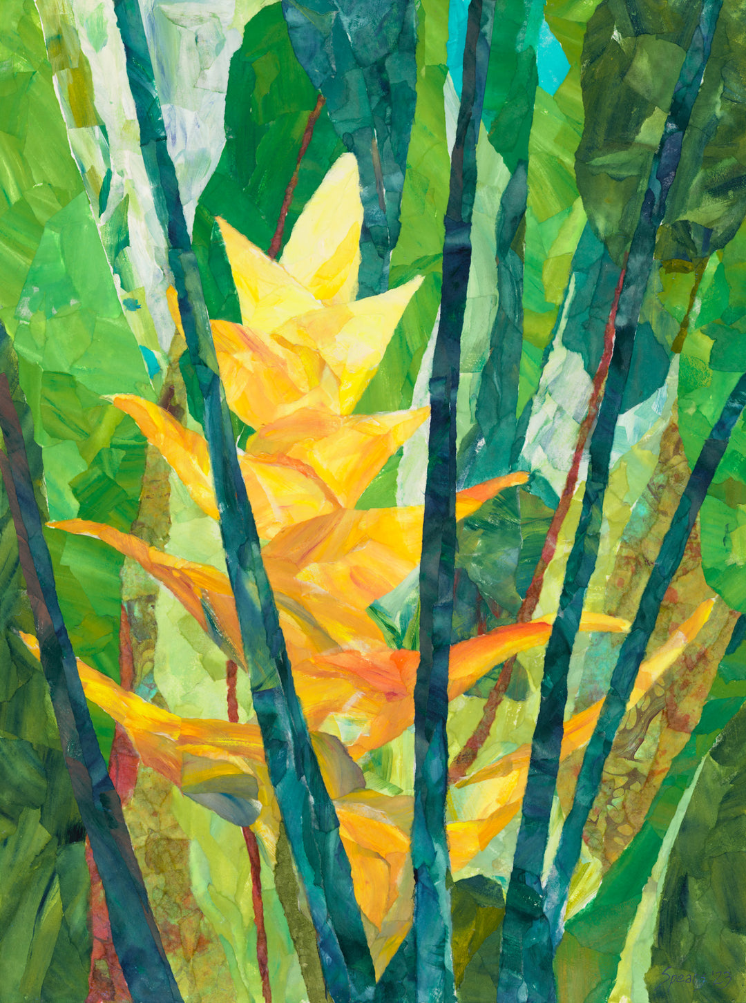 Yellow Dreams by Mary Spears - Tiffany's Art Agency - Mary Spears