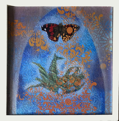 Breaking Open: Kamehameha Butterfly by Melissa Chimera - Tiffany's Art Agency - Melissa Chimera