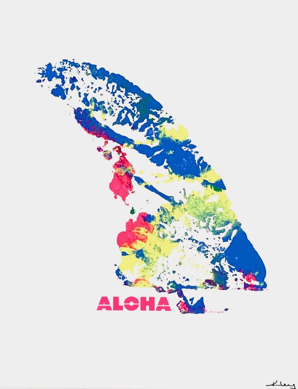 Reef Finds: Classic Aloha Fin 3 by Mark Ley - Tiffany's Art Agency - Mark Ley