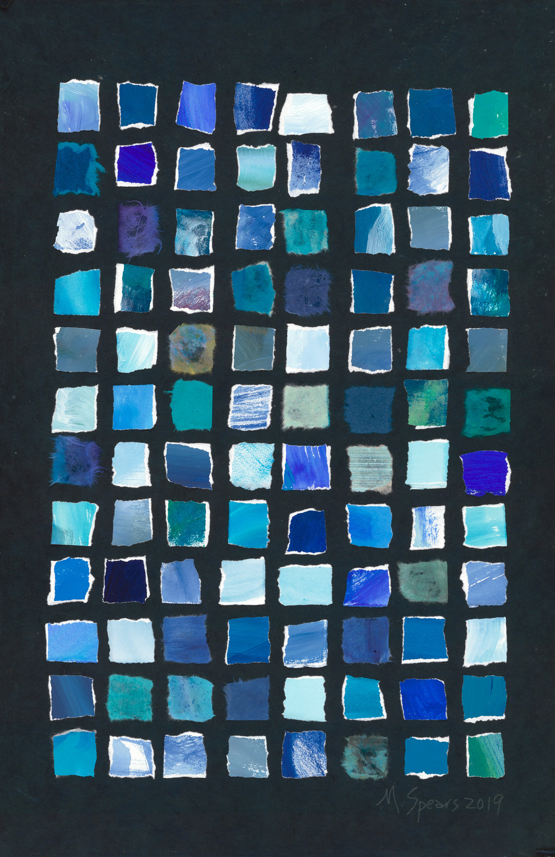 Color Theory: Blue by Mary Spears - Tiffany's Art Agency - Mary Spears