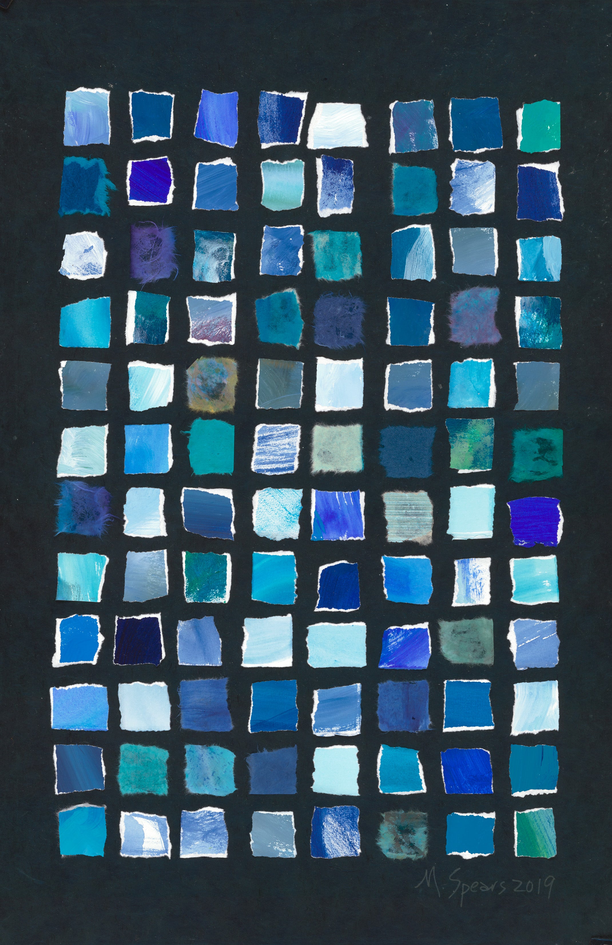 Color Theory: Blue by Mary Spears - Tiffany's Art Agency - Mary Spears
