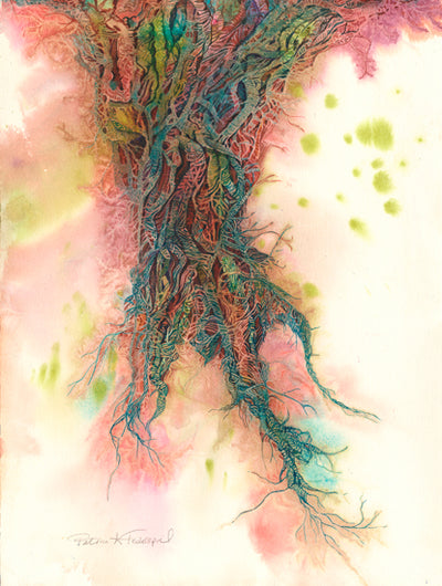Roots II by Patrice Federspiel - Tiffany's Art Agency - Patrice Federspiel