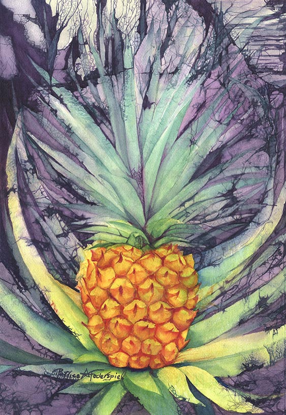 Super Sweet Pineapple by Patrice Federspiel - Tiffany's Art Agency - Patrice Federspiel