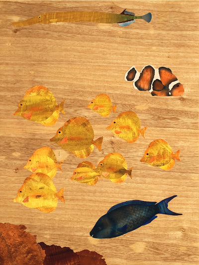 Flock of Fish by David Reisland - Tiffany's Art Agency - David Reisland