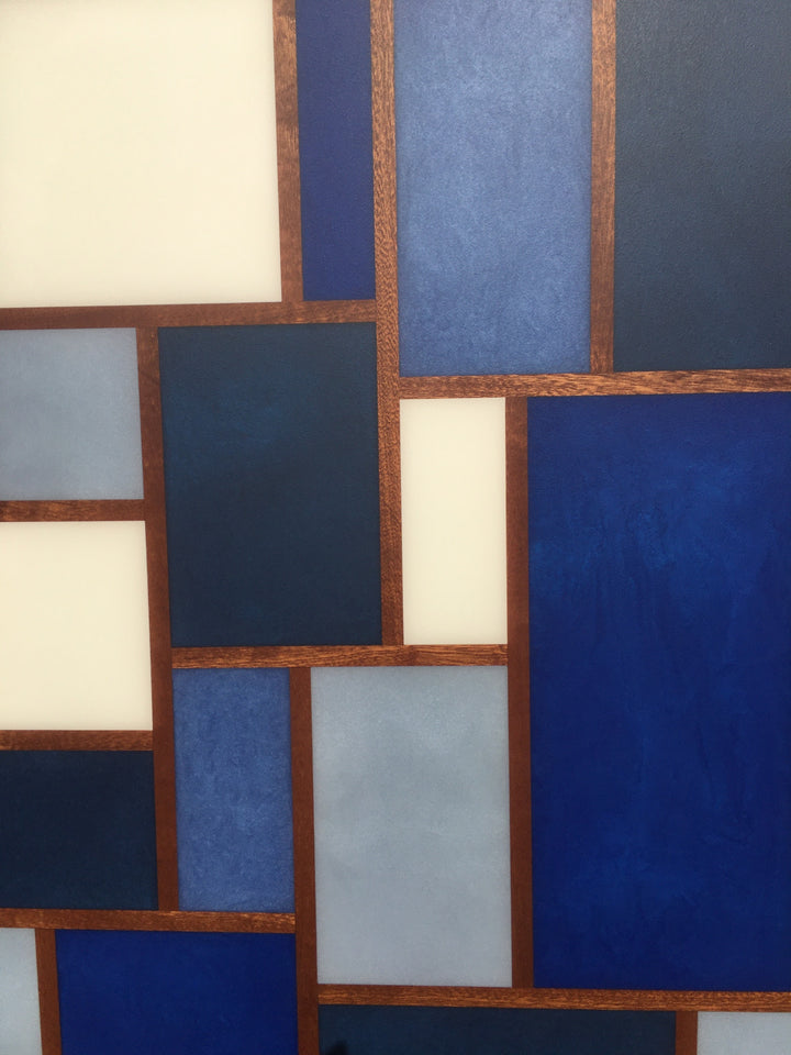Shades of Blue by Timothy Allan Shafto - Tiffany's Art Agency - Timothy Allan Shafto