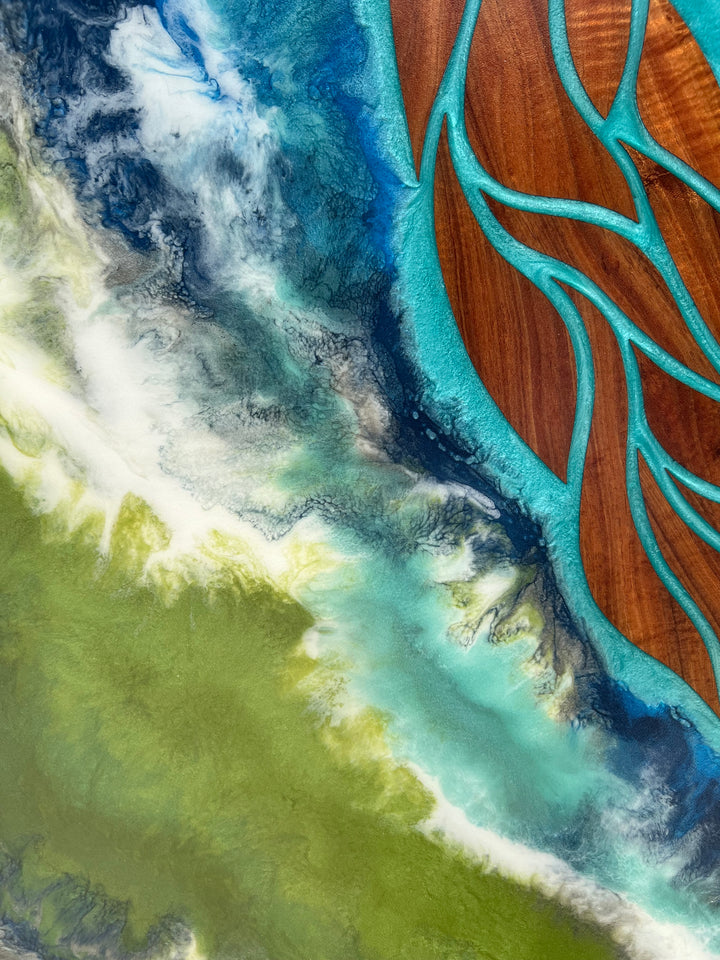 Journey in Blue by Timothy Allan Shafto - Tiffany's Art Agency - Timothy Allan Shafto