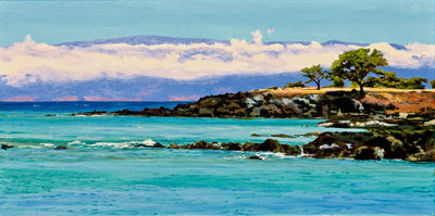 Maui in the Offing by Peter Loftus - Tiffany's Art Agency - Peter Loftus