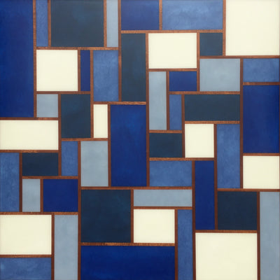 Shades of Blue by Timothy Allan Shafto - Tiffany's Art Agency - Timothy Allan Shafto