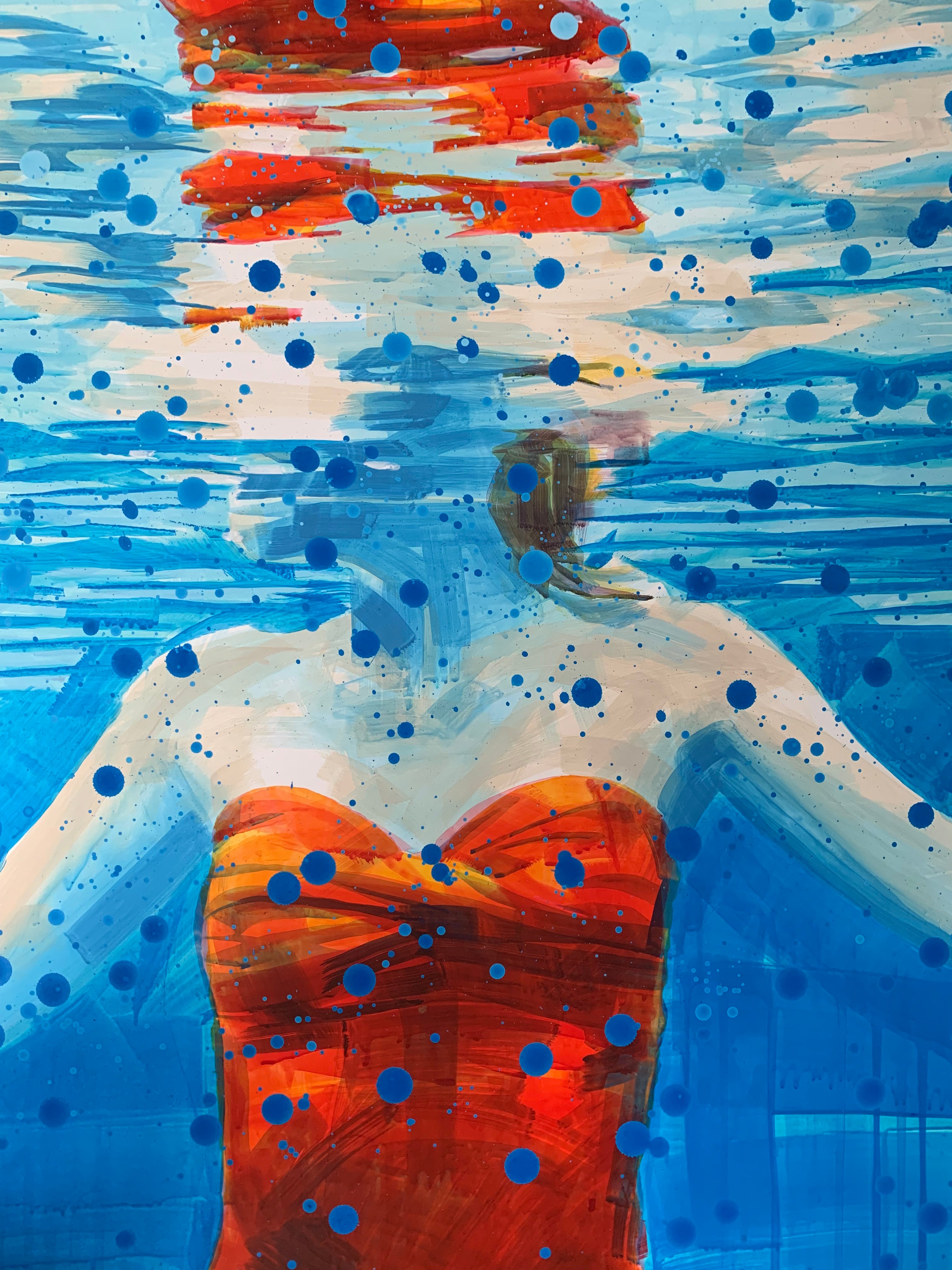 Wild Blue Yonder by Carol Bennett - Tiffany's Art Agency - Carol Bennett