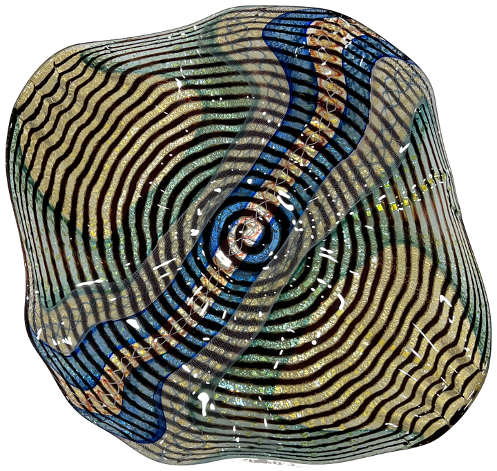 Passage Wall Platter 2 by Jordan Brant