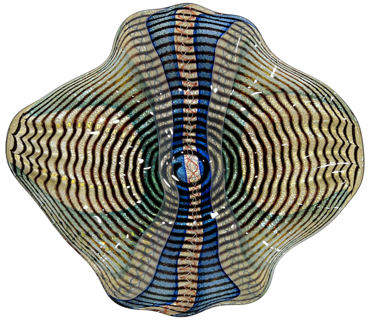 Passage Wall Platter 3 by Jordan Brant