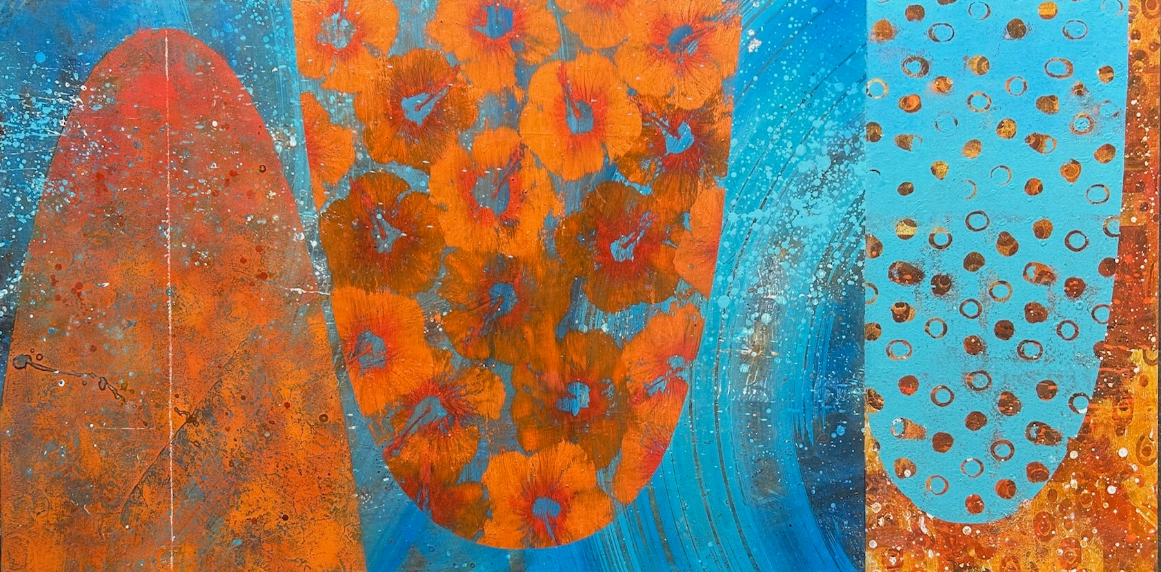 Almost Kissing the Cosmos by Carol Bennett - Tiffany's Art Agency - Carol Bennett