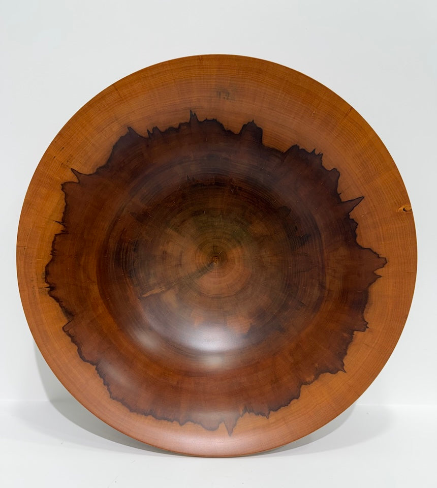 Caldera Cook Pine Wall Platter by Cliff Johns - Tiffany's Art Agency - Cliff Johns