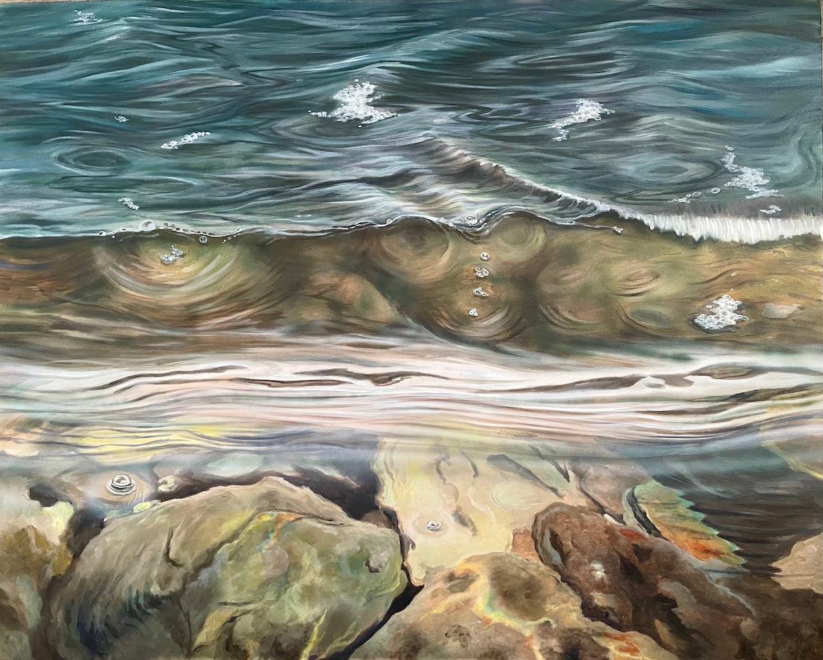 Clear Water by Tina Ah Puck - Tiffany's Art Agency - Tina Ah Puck
