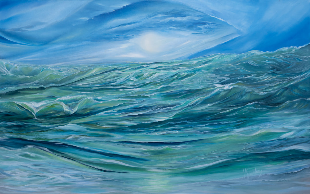 Eye of the Sea by Valeria Mastrascusa - Tiffany's Art Agency - Valeria Mastrascusa