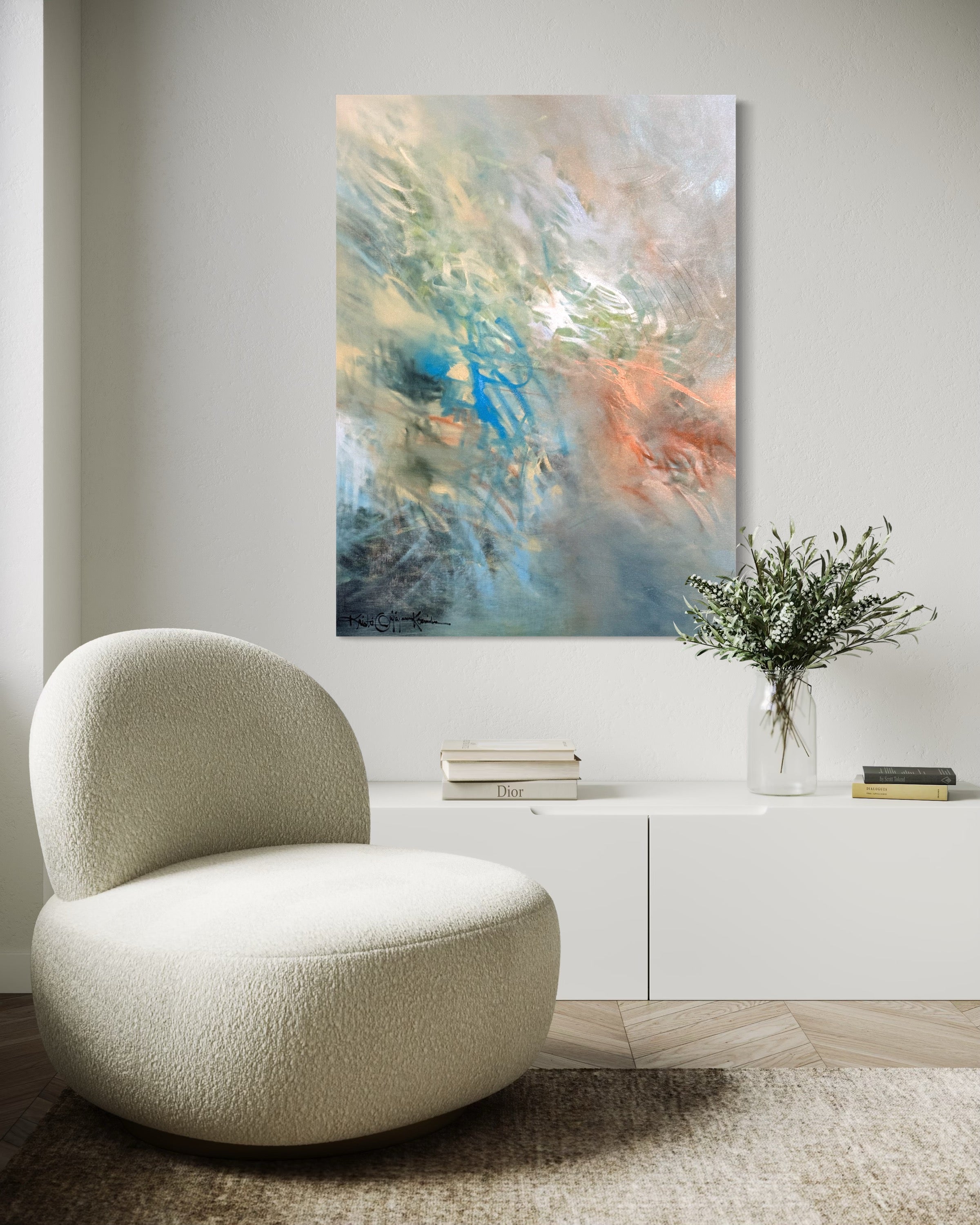 What I Meant to Say by Kristie Kosmides - Tiffany's Art Agency - Kristie Kosmides
