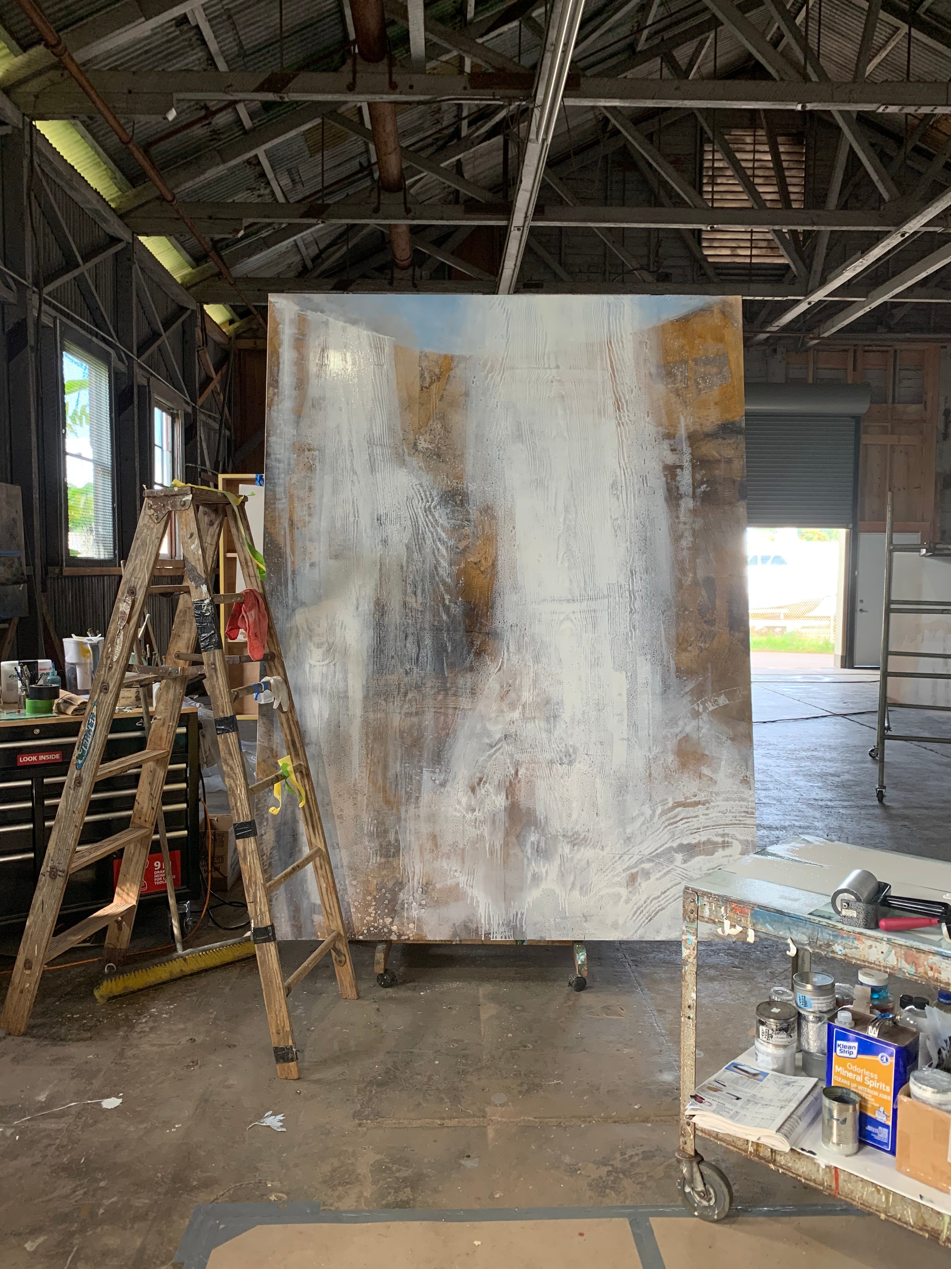 Water Falling by Carol Bennett - Tiffany's Art Agency - Carol Bennett