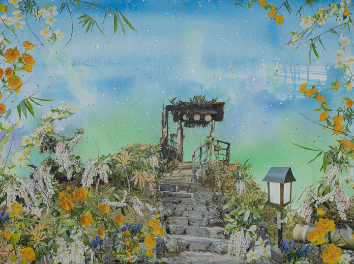 Somewhere Near and Far, Katsuragawa Staircase by Margo Ray - Tiffany's Art Agency - Margo Ray