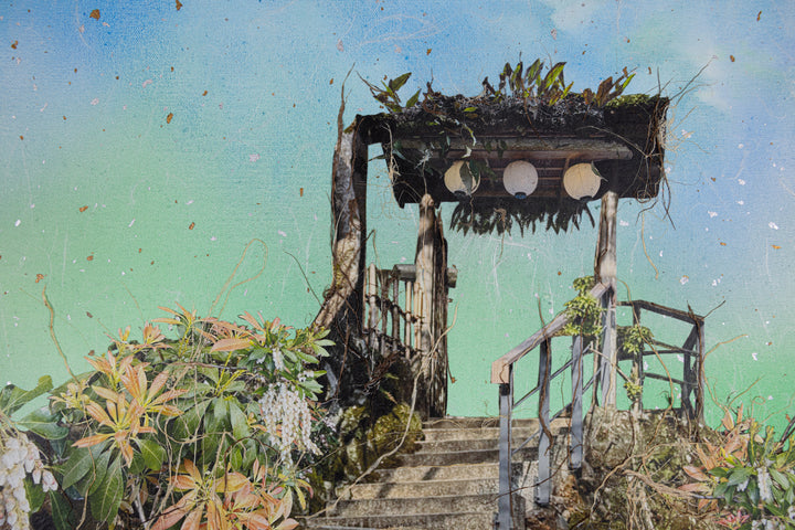 Somewhere Near and Far, Katsuragawa Staircase by Margo Ray - Tiffany's Art Agency - Margo Ray