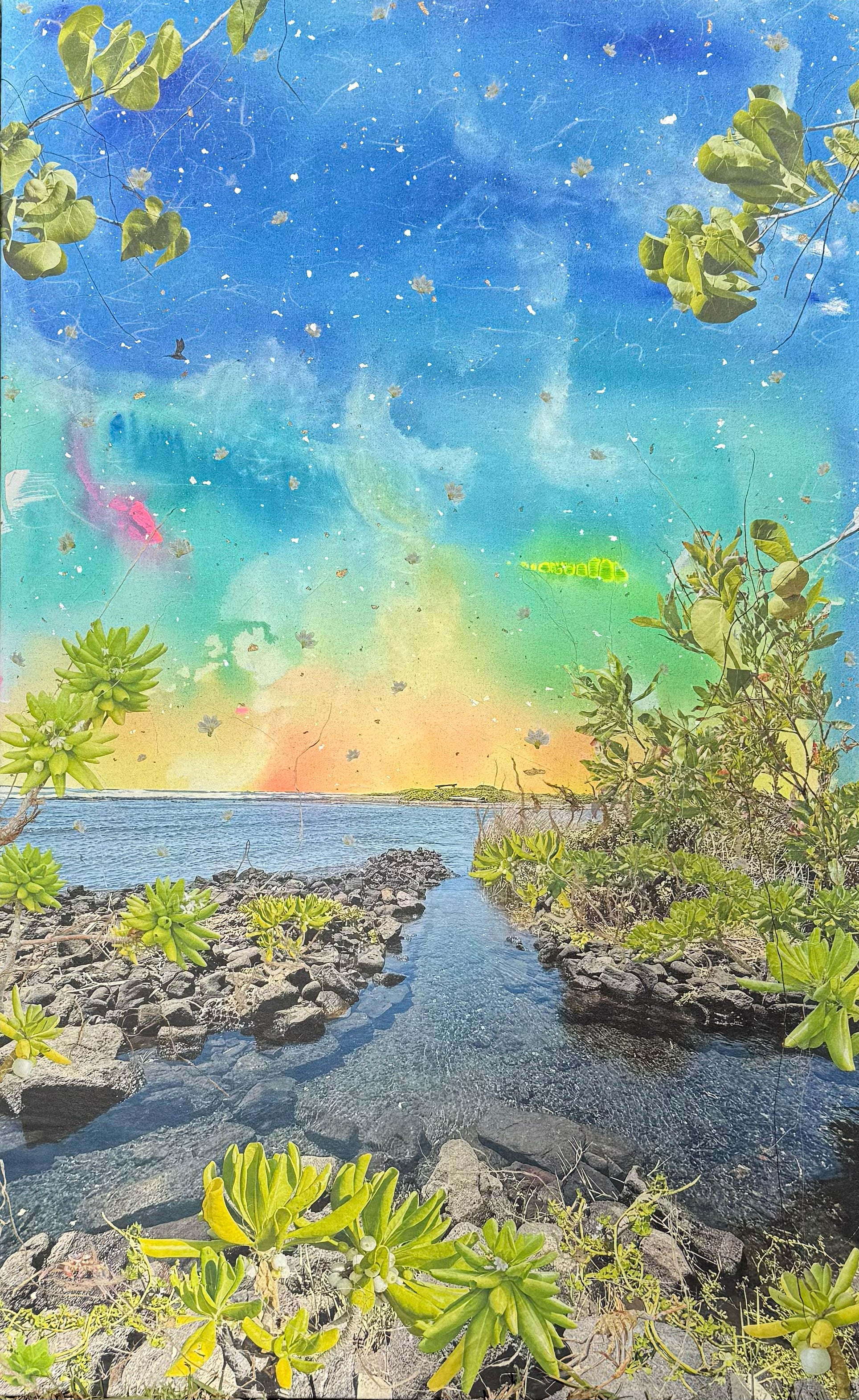 All the Tears I Have Yet to Cry, Kāwā Waterway by Margo Ray - Tiffany's Art Agency - Margo Ray