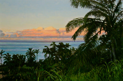 Sunset Reflected in the East by Peter Loftus - Tiffany's Art Agency - Peter Loftus