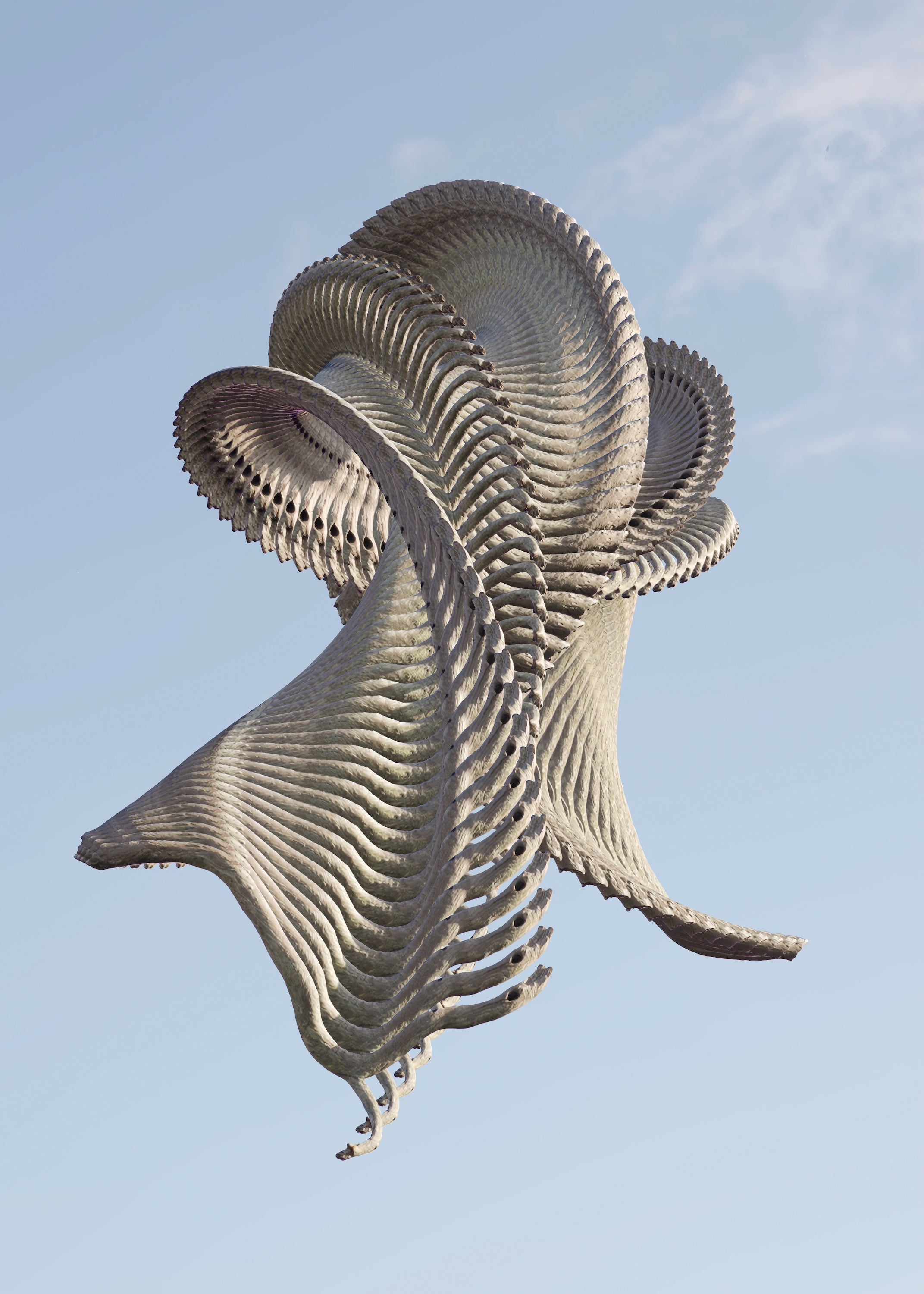 Temporal Sculpture 007 | Ohia Branch | 112 Moments by Anders Carlson