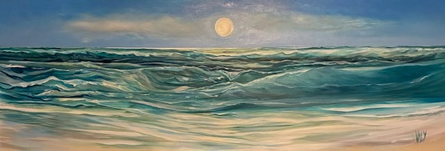 The Sea After Time by Valeria Mastrascusa - Tiffany's Art Agency - Valeria Mastrascusa