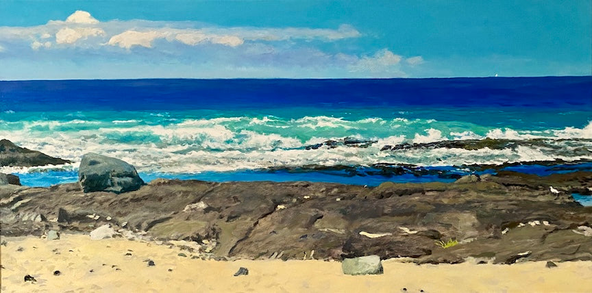 The Shore of Refuge by Peter Loftus - Tiffany's Art Agency - Peter Loftus