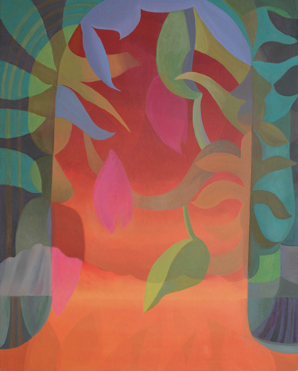 Everyone Has a Secret Garden by Stephanie Sachs - Tiffany's Art Agency - Stephanie Sachs