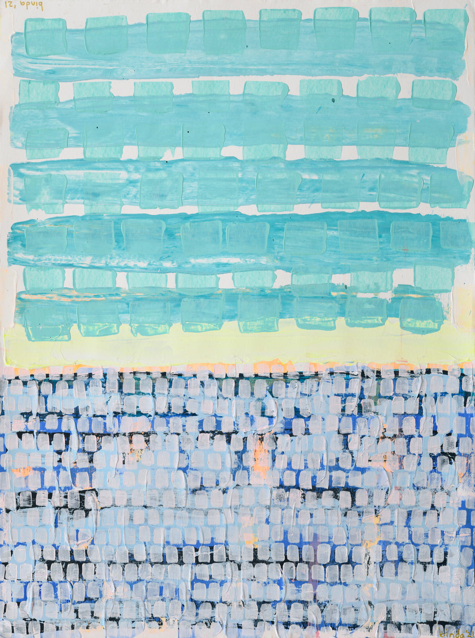Trust the Tiny Ocean No. 2 by Taylor Binda - Tiffany's Art Agency