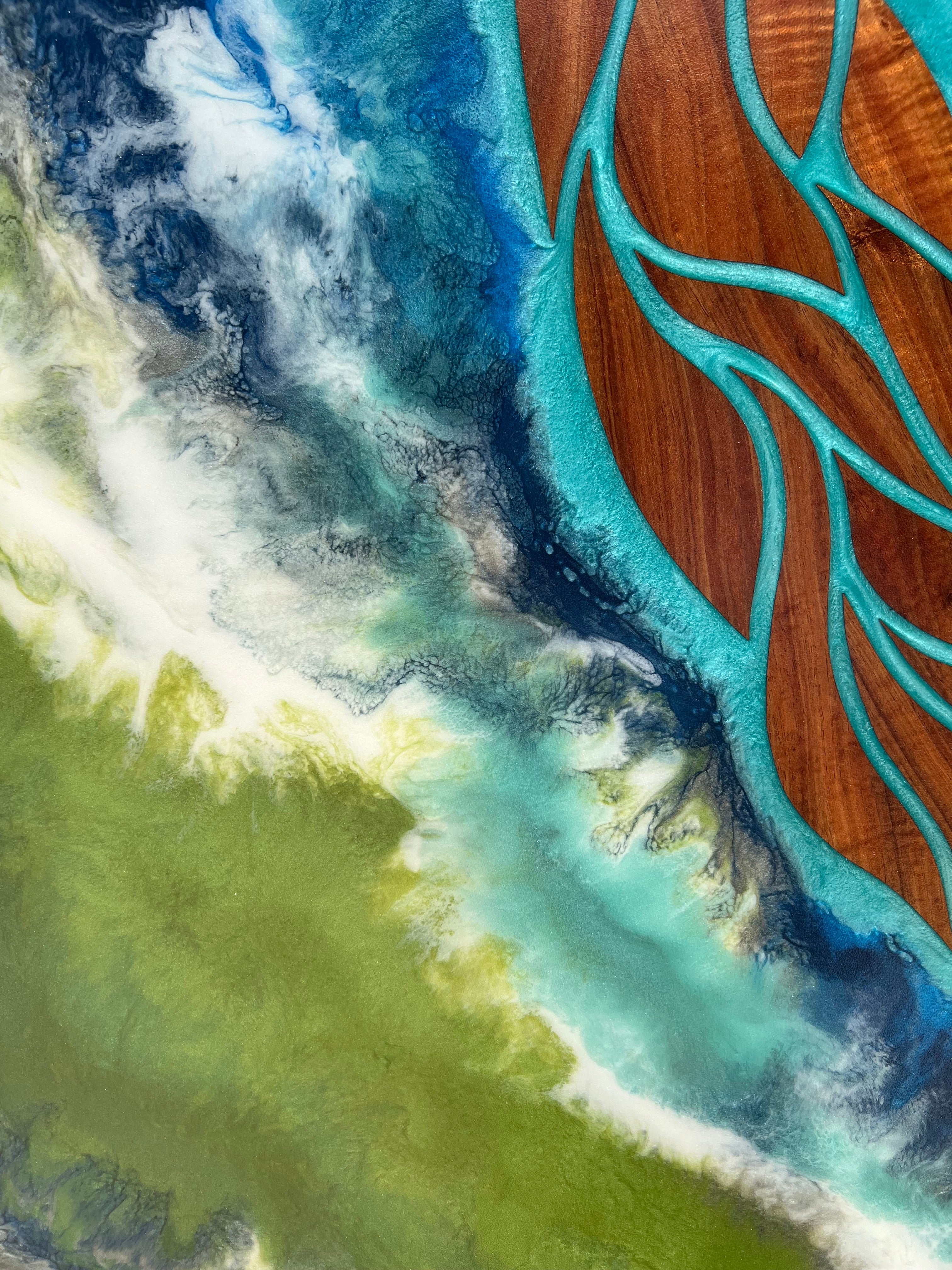 Journey in Blue by Timothy Allan Shafto - Tiffany's Art Agency - Timothy Allan Shafto